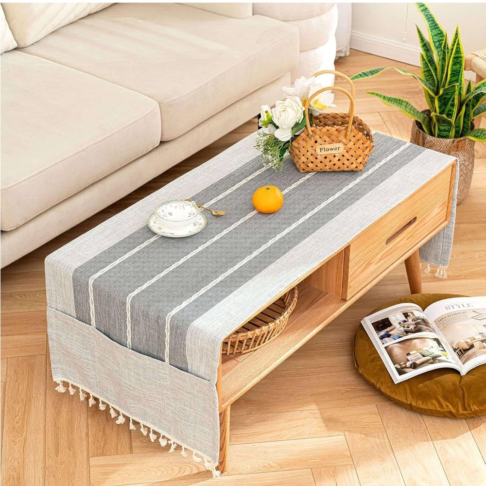 Table Cover Waterproof Rectangle Tablecloth H-50 x 145 cm (20 x 57 in)